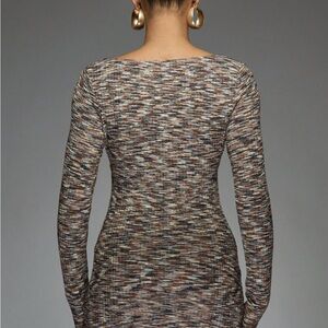 Emory Park Brown and Black Plaid Top